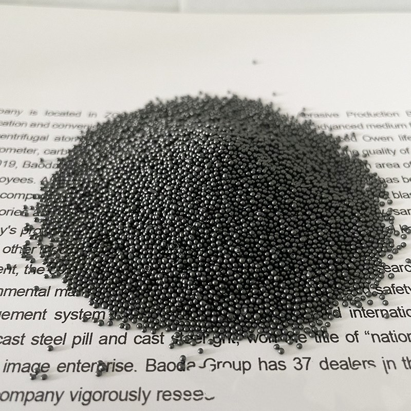 การบริโภคต่ำ S330 Steel Shot Ball การขัดด้วยความหนาแน่นสูง